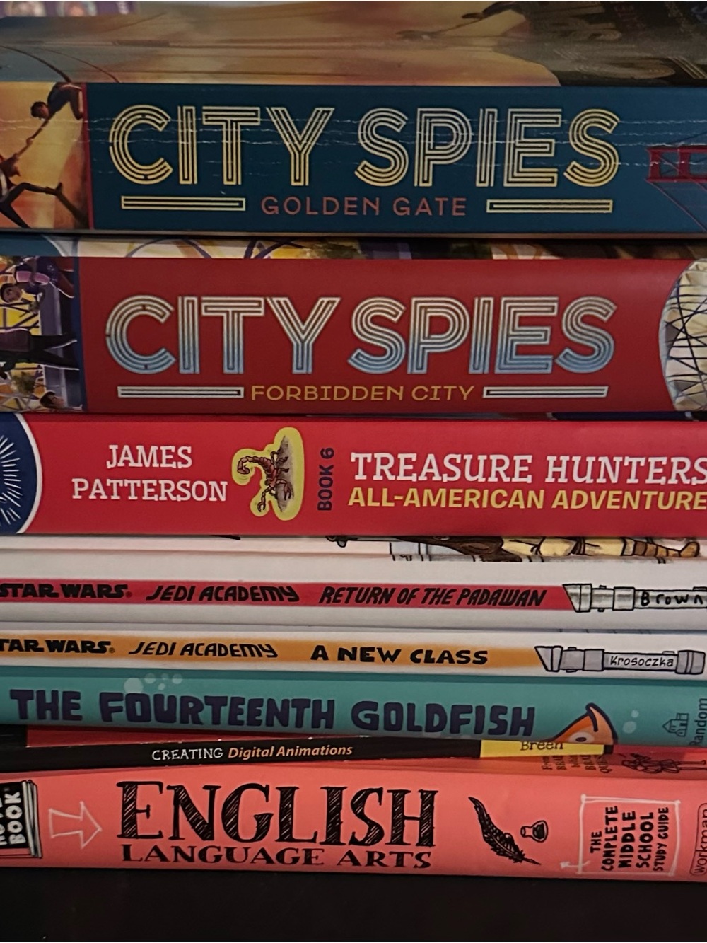Lot of 8 kids/teens/young readers books GREAT condition!